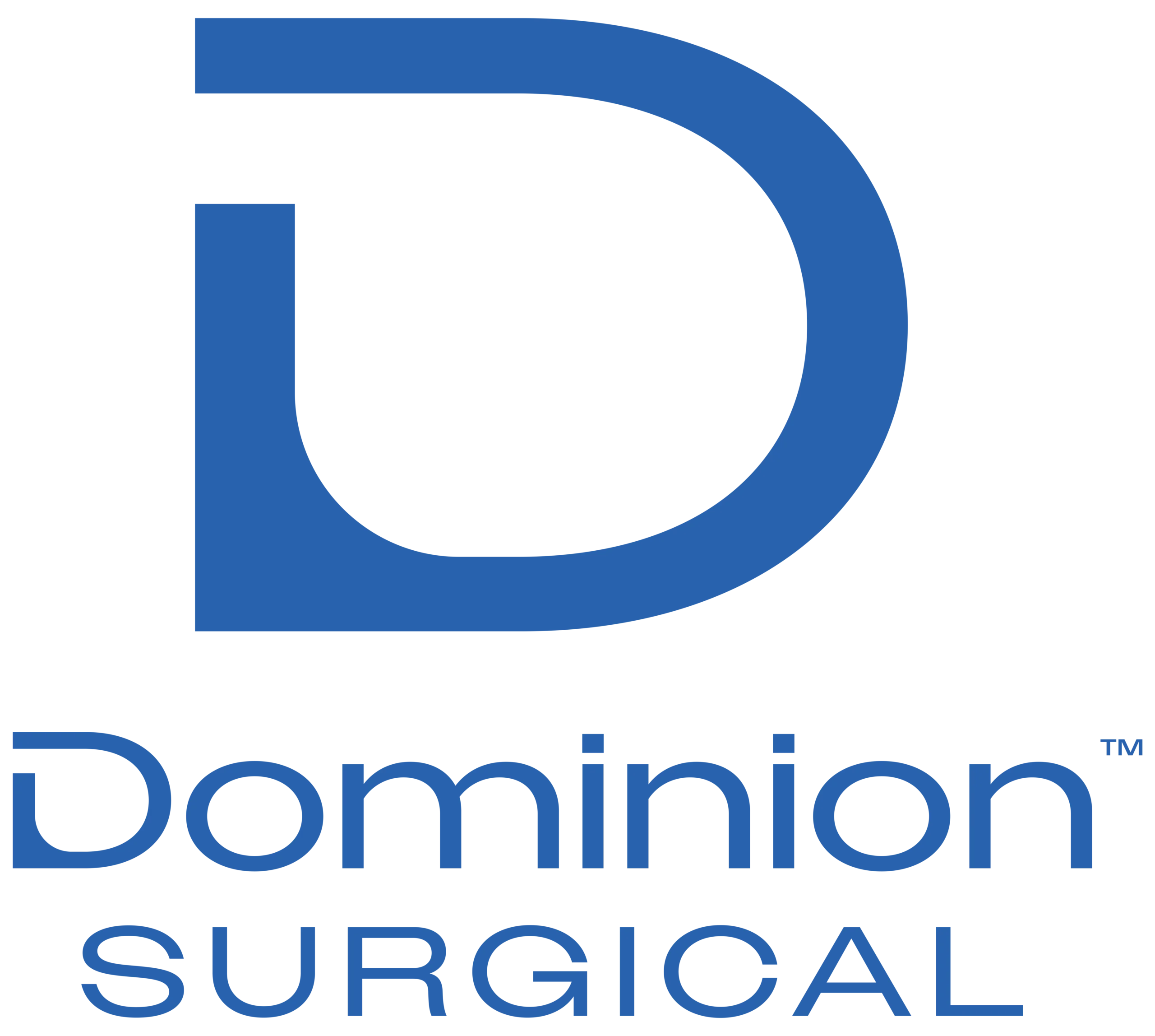 Dominion Surgical Blue Logo
