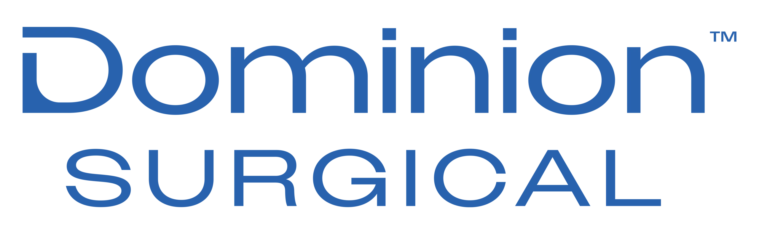 Dominion Surgical Horizontal Blue Logo